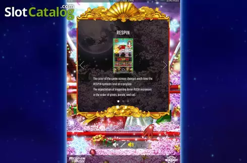 Скрин2. Oiran Dream Xmas слот