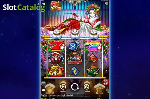 Скрин3. Oiran Dream Xmas слот