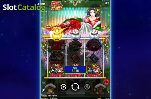 Скрин5. Oiran Dream Xmas слот