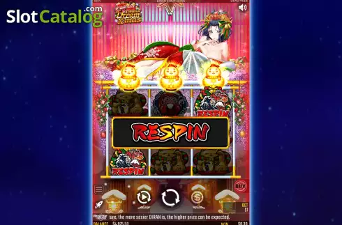 Скрин7. Oiran Dream Xmas слот