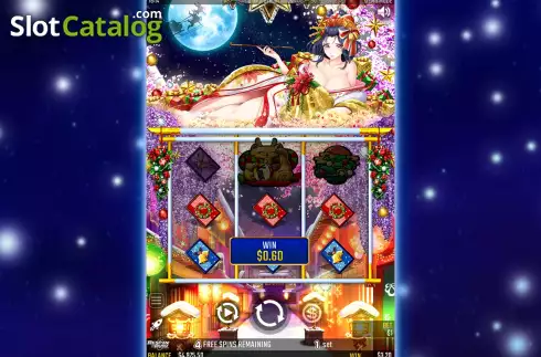 Скрин9. Oiran Dream Xmas слот