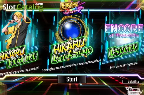 Скрин2. Hikaru Super Live слот
