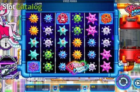 Скрин2. Virus Mania слот