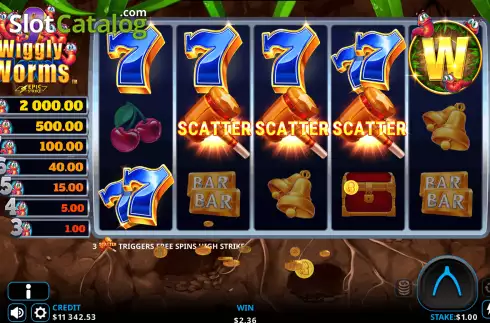 Скрин3. 9 Wiggly Worms слот