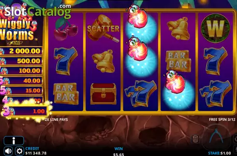 Скрин6. 9 Wiggly Worms слот