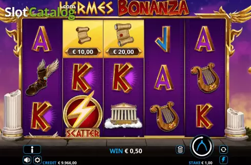 Скрин5. Hermes Bonanza слот