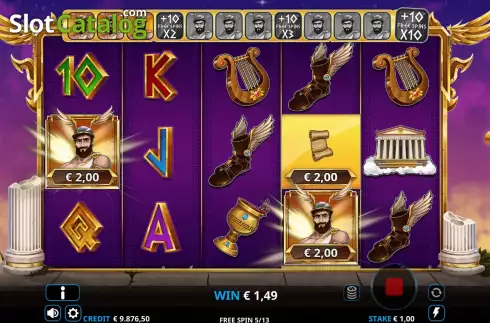 Скрин9. Hermes Bonanza слот