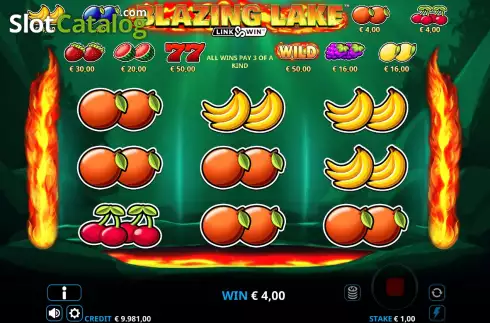 Скрин3. Blazing Lake Link & Win слот