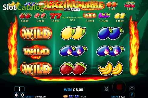 Скрин4. Blazing Lake Link & Win слот