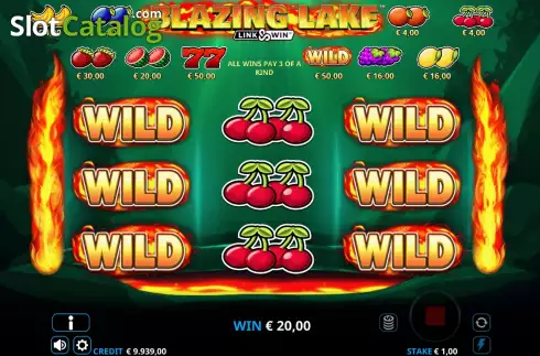 Скрин5. Blazing Lake Link & Win слот