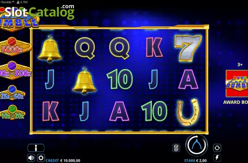 Скрин2. Lucky Rumble слот