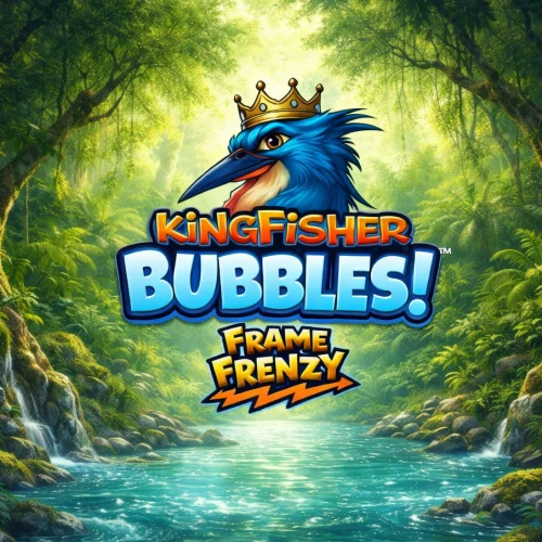 Kingfisher Bubbles Frame Frenzy логотип
