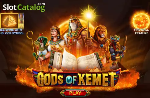Скрин2. Gods of Kemet слот