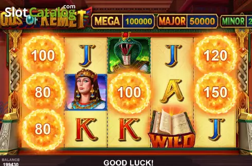 Скрин4. Gods of Kemet слот
