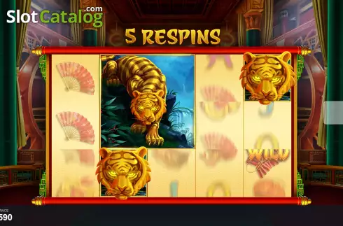 Скрин9. Tiger Emperor слот