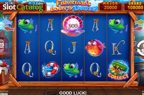 Скрин3. Fisherman’s Bounty Deluxe слот