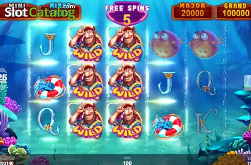 Скрин8. Fisherman’s Bounty Deluxe слот