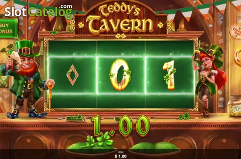 Скрин4. Teddy's Tavern слот