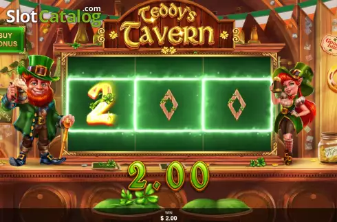 Скрин5. Teddy's Tavern слот
