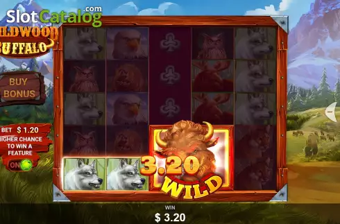 Скрин3. Wild Wood Buffalo слот