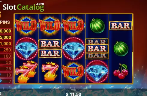 Скрин8. 12 Super Hot Diamonds Extreme слот