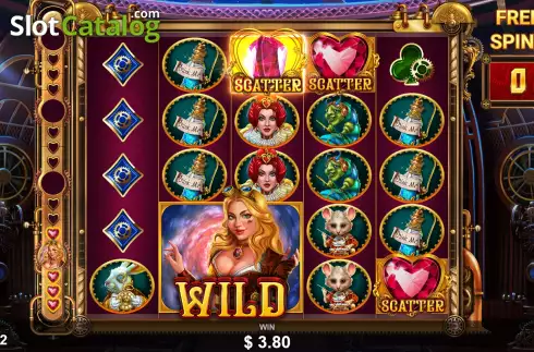 Скрин9. Alice Mega Riches слот