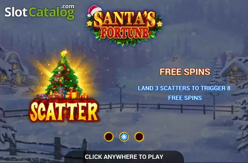 Скрин2. Santa's Fortune (Wizard Games) слот