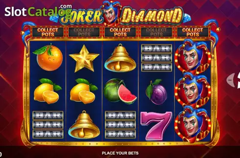Скрин2. Joker Diamond слот