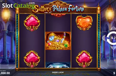 Скрин2. Sultan's Palace Fortune слот