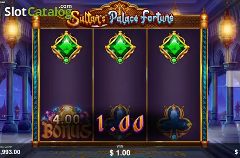 Скрин3. Sultan's Palace Fortune слот