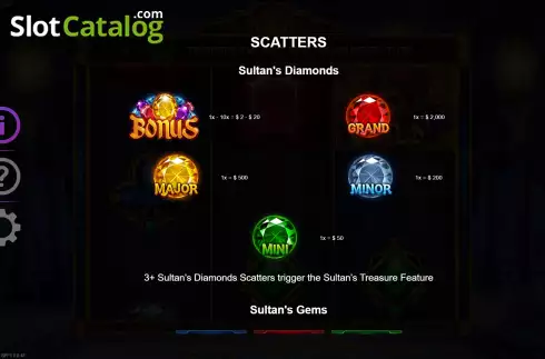 Скрин8. Sultan's Palace Fortune слот