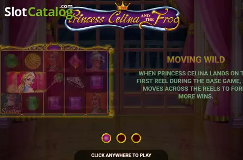 Скрин2. Princess Celina and the Frog слот