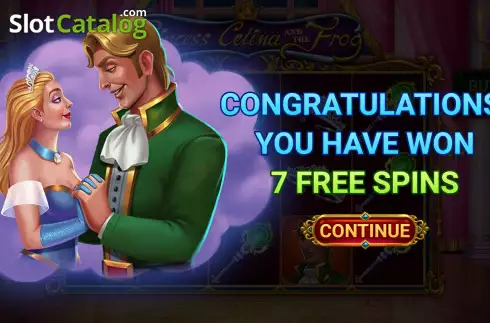 Скрин7. Princess Celina and the Frog слот