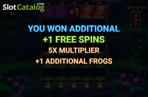 Скрин9. Princess Celina and the Frog слот