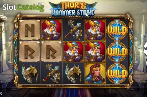 Скрин3. Thor's Hammer Strike слот