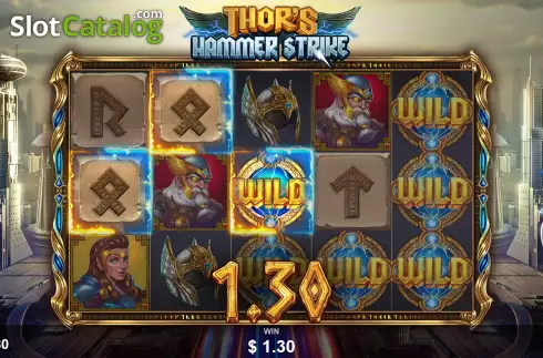 Скрин4. Thor's Hammer Strike слот