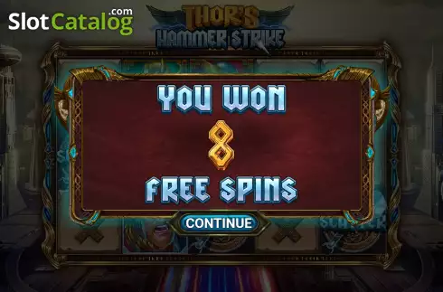 Скрин7. Thor's Hammer Strike слот