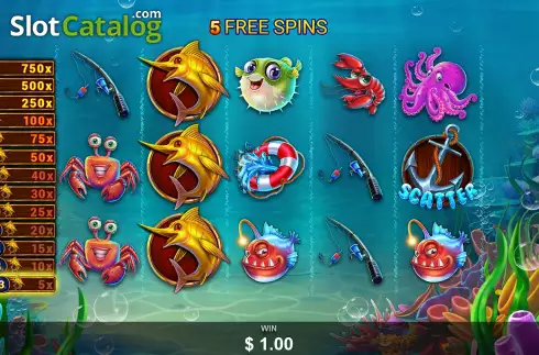 Скрин9. Bring in the Fish слот