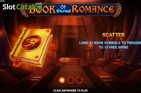 Скрин2. Book of Eternal Romance слот