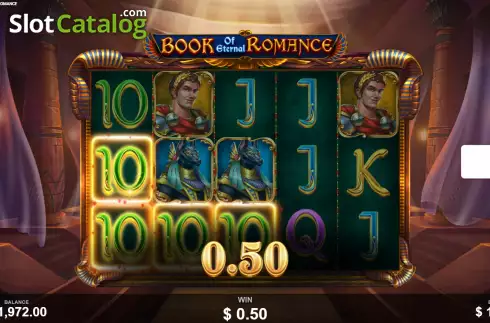 Скрин4. Book of Eternal Romance слот
