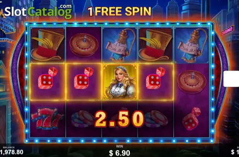 Скрин9. Alice in Vegasland слот