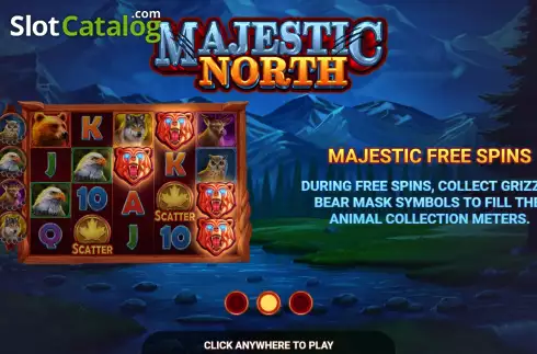 Скрин2. Majestic North слот
