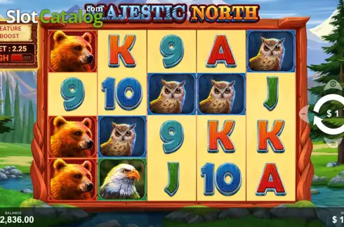 Скрин3. Majestic North слот