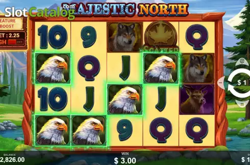 Скрин4. Majestic North слот