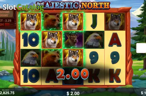 Скрин5. Majestic North слот