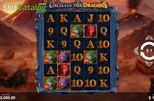 Скрин3. Unchain The Dragons слот