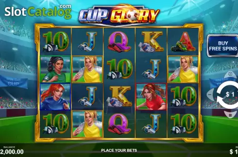 Скрин3. Cup Glory слот
