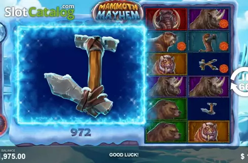 Скрин6. Mammoth Mayhem слот