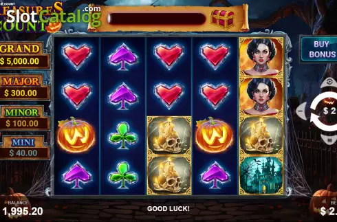 Скрин2. Treasures of the Count слот