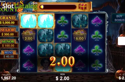 Скрин3. Treasures of the Count слот